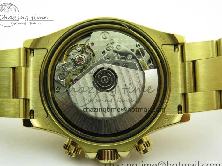 MiroTime 0302 Minimalist Daytona YG KKF 1:1 Best Edition 904L Steel Green Dial on YG Bracelet A 2451